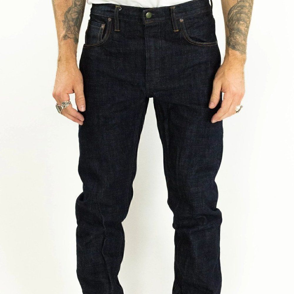 Left Field American Work Wear Men's Jeans Size 29 Navy Blue